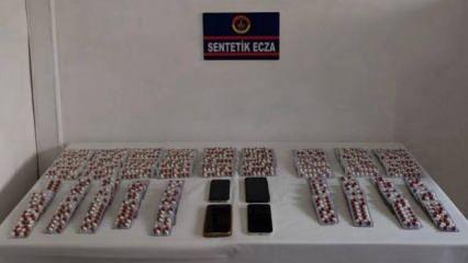 Manisa'da sentetik uyuşturucu operasyonu: 5 tutuklama