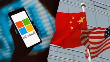 ABD'nin bütün ipleri Çin'in elinde mi! Microsoft skandalı ABD'yi karıştırdı!
