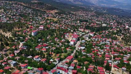 Sıcaktan bunalanlar akın etti... 20 bin kişinin yaşadığı ilçede nüfus 450 bin oldu!