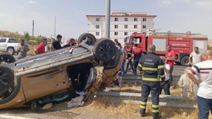 Siirt'te otomobil ile pikap çarpıştı