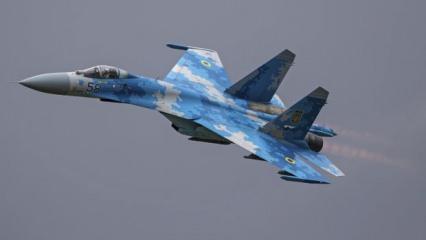 Son dakika: Ukrayna'dan Rusya'ya ağır darbe! Rus Su-27 uçağı imha edildi
