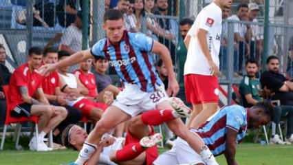 Trabzonspor'dan hazırlık maçında 3 gollü galibiyet