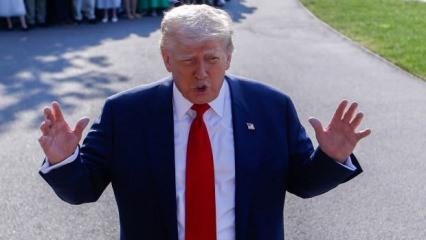 Trump'tan Macron'a: Sözlerinin ağırlığı yok! Hamas'la ilgili skandal çıkış