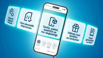 Türk Telekom uygulaması yeni özellikleriyle müşterilerinin hayatını kolaylaştırıyor