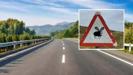 Yeni trafik levhasını gören bir daha bakıyor!
