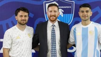 Trendyol 1. Lig ekibinden &ccedil;ifte imza!