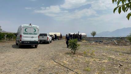 Elazığ'da facia: 2 kişi, sulama havuzunda ölü bulundu