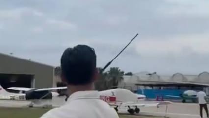 Adana'da kaza kırıma uğrayan uçak, evlilik teklifinden sonra irtifa kaybetmiş