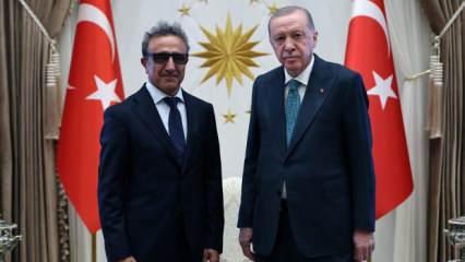 Cumhurbaşkanı Erdoğan Hamdi Ulukaya'yı kabul etti!