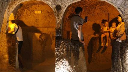 Dünyanın her yerinden geliyorlar: Burada yerin altı da büyüleyici