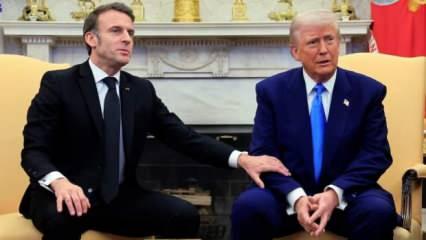 Emanuel Macron'dan ABD Başkanı Trump'a 'ağır' cevap! 