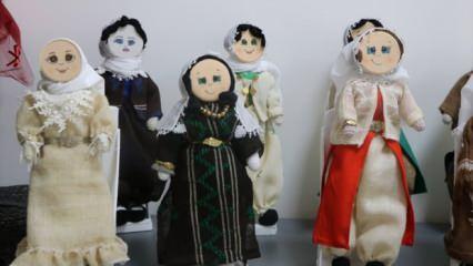 Erzurum&rsquo;un ehramı bez bebeklerle geleceğe taşınıyor