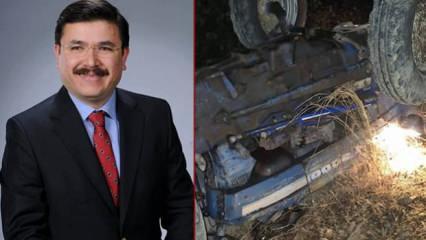 Eski AK Parti ilçe başkanı kazada hayatını kaybetti