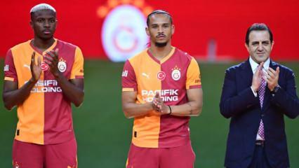 Galatasaray 2 dünya yıldızı için imza töreni düzenledi! Dursun Özbek yeni hedefi duyurdu
