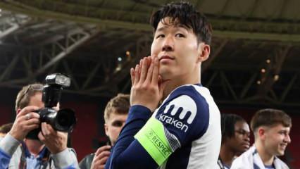 Heung-min Son, Tottenham'da son maçına çıktı
