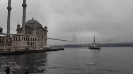 İstanbul Boğazı’nda sis etkili oluyor