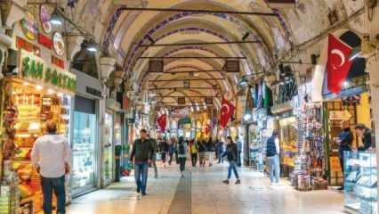 Kapalıçarşı'ya yılın ilk yarısında 5 milyon turist
