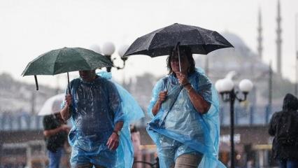 Sıcakların ardından müjde! Meteoroloji saat verdi: İstanbul dahil birçok ilde sağanak var!