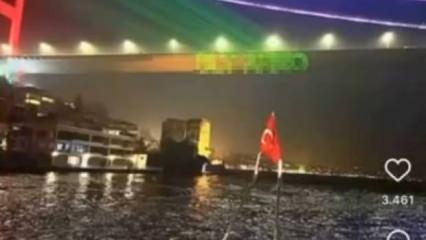 Köprülere lazer tutan tekneler mercek altında! Denetim yapıldı