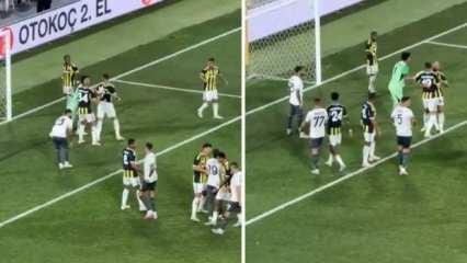 Lazio maçında olay! En Nesyri ve Fred birbirine girdi