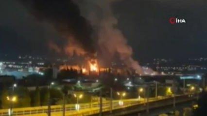 Kiev, Soçi’de petrol deposunu hedef aldı!