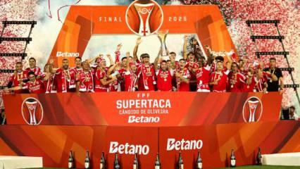 Portekiz Süper Kupası'nda şampiyon Benfica!