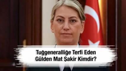 Resmî Gazete’de yayımlandı! Tuğgeneralliğe terfi eden Gülden Mat Şakir kimdir?