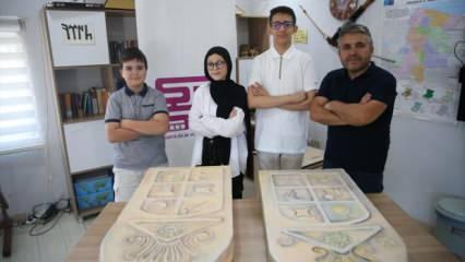 Sakaryalı öğrenciler Roma mezar taşları için yapay zekâ uygulaması geliştirdi