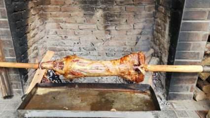 Sinop’un coğrafi işaretli lezzeti: Sırık kebabı