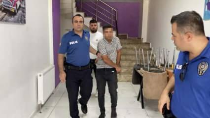 Taciz ettiği kadının yakınlarını görünce kendini tuvalete kilitledi