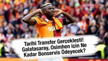 Tarihi transfer gerçekleşti! Galatasaray'a maliyeti ne oldu?
