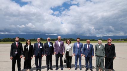TBMM Başkanı Kurtulmuş, Altıncı Dünya Parlamento Başkanları Konferansı için Cenevre'de