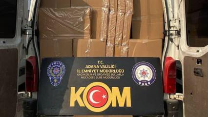 Adana'da ele geçirildi: Piyasa değeri tam 17 milyon 666 bin TL