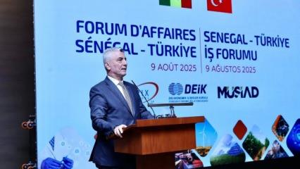 Bakan Bolat, Türkiye–Senegal İş Forumu'na katıldı