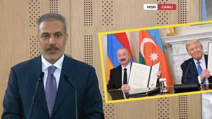 Bakan Fidan'dan Zengezur Koridoru çıkışı: Metnin dışında olan birkaç tane husus var