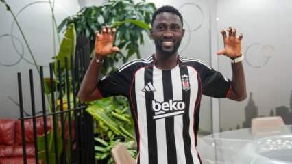 Beşiktaş'ın yeni orta sahası Ndidi imza i&ccedil;in İstanbul'da