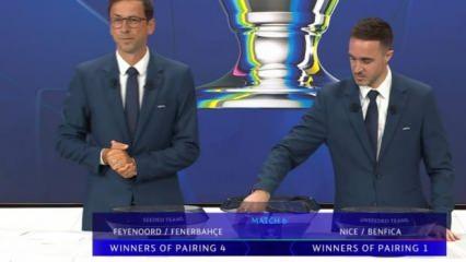 Fenerbahçe'nin Şampiyonlar Ligi'ndeki rakibi belli oldu