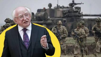 İrlanda Cumhurbaşkanı Higgins'ten Gazze için askeri müdahale çağrısı: Artık seyretmeyelim!