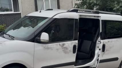Evinin önünde silahlı saldırıya uğradı! 