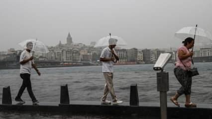 İstanbul'a sağanak ve fırtına geliyor! AKOM saat verdi: Hiç durmadan yağacak