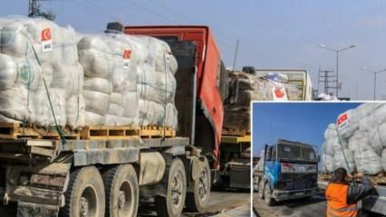 Türkiye'nin Gazze'ye yardımları devam ediyor