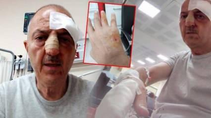 Önce icra yoluyla evinden tahliye edildi, ardından darp edildi