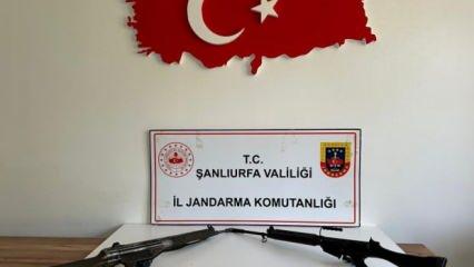 Şanlıurfa’da silah kaçakçılığı operasyonu: 7 gözaltı