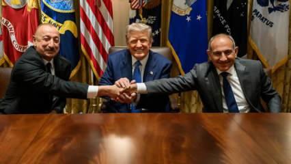 Trump, Aliyev ve Paşinyan ile görüştü: Tarihi anlaşma imzalandı