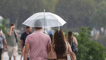 Yeni haftanın ilk günü hava nasıl olacak? Meteoroloji'den 2 bölgeye sağanak uyarısı!