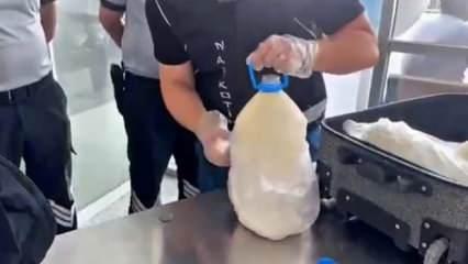 Yer: Hakkari! Süt şişesinden çıkan şoke etti