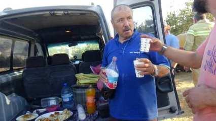 Bolu'da iç ısıtan anlar: Köylülerden yangın söndürme ekiplerine yemek ikramı 