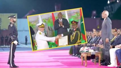 Türkiye'nin hibe ettiği Doğan sınıfı TCG Volkan hücumbotu, Maldivler envanterinde