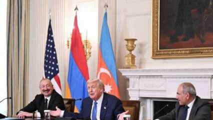 Azerbaycan ile Ermenistan'ın Beyaz Saray'da imzaladığı barış anlaşmasının metni açıklandı