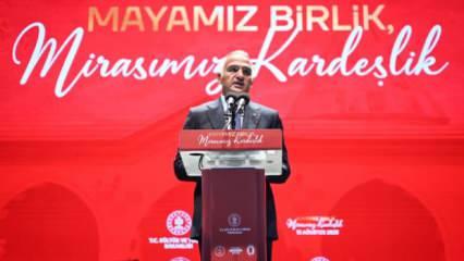 Bakan Ersoy duyurdu: 754 yıllık miras, barışın sesi oldu!